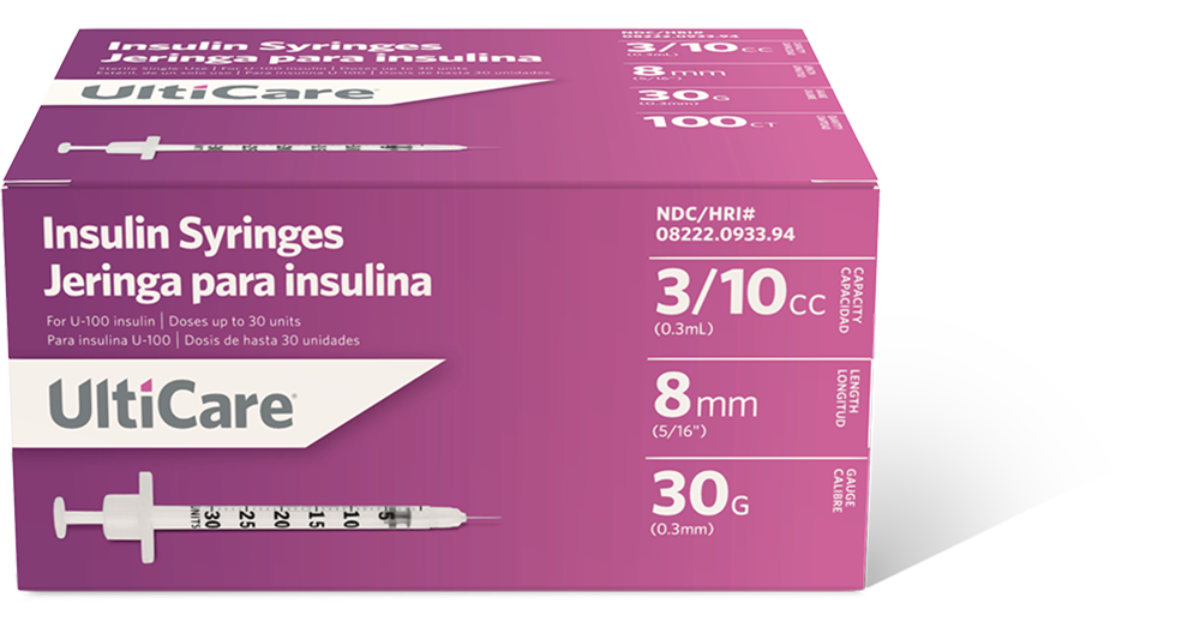 UltiCare U100 Insulin Syringes UltiMed, Inc
